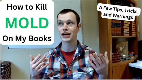 how to get rid of mold on books